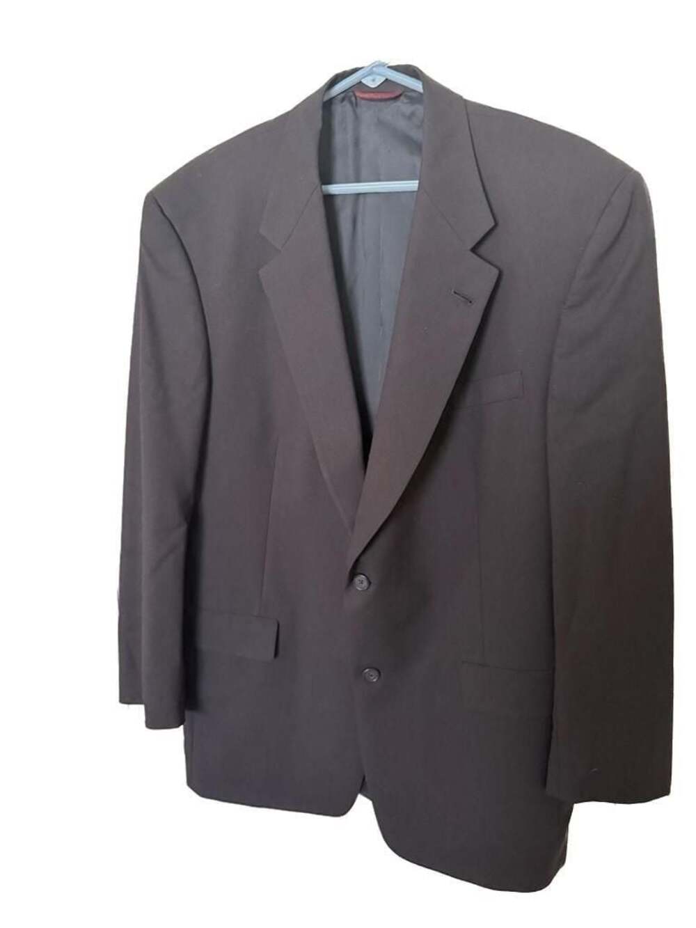 Hart Schaffner & Marx Pure Navy Wool Blazer Jacket Size 42L